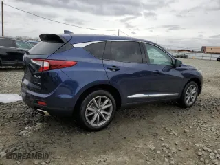 2024 Acura RDX w/Technology Package with VIN 5J8TC2H57RL017925, listed as a Copart auction lot 47653855 with 6,407 mi miles and Salvage Title. Bid and sale history available at carsss.com. Image 3.