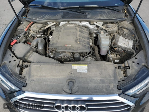 2020 Audi A6 Premium Plus with VIN WAUE8AF24LN078931, listed as a Copart auction lot 75768544 with 49,682 mi miles and Salvage Title. Bid and sale history available at carsss.com. Image 11.