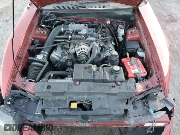 2002 Ford Mustang GT Deluxe with VIN 1FAFP42X82F169504, listed as a Copart auction lot 41625365 with 149,675 mi miles and Salvage Title. Bid and sale history available at carsss.com. Image 12.