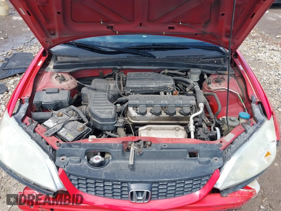 2005 Honda Civic VP z VIN 1HGEM221X5L066980, wystawiony jako IAAI lot #42097317 z przebiegiem 247 593 mil mil oraz . Historia ofert i sprzedaży dostępna na DreamBid. Obrazek 10.