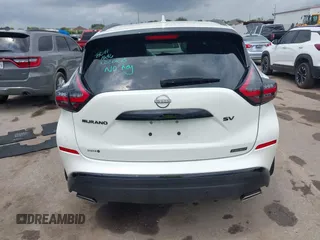 2023 Nissan Murano SV with VIN 5N1AZ2BJ2PC141944, listed as a IAAI auction lot 42159122 with 16,347 mi miles and . Bid and sale history available at DreamBid. Image 15.
