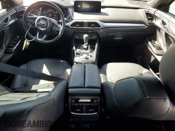 2021 Mazda CX-9 Grand Touring with VIN JM3TCADYXM0525204, listed as a Copart auction lot 47818375 with 39,171 mi miles and Salvage title. Bid and sale history available at DreamBid. Image 8.