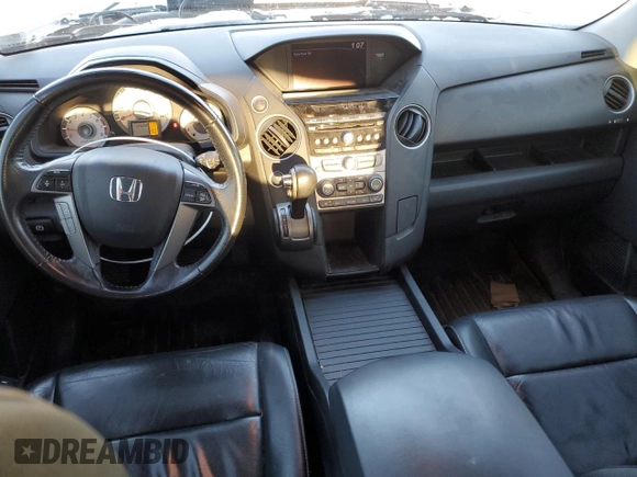 2014 Honda Pilot EX-L with VIN 5FNYF4H53EB020616, listed as a Copart auction lot 41699005 with 124,698 mi miles and Salvage Title. Bid and sale history available at DreamBid. Image 8.