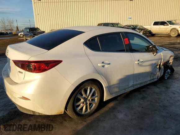 2017 Mazda 3 Touring with VIN JM1BN1V71H1115900, listed as a Copart auction lot 88363055 with Not Provided miles and Salvage Title. Bid and sale history available at DreamBid. Image 3.