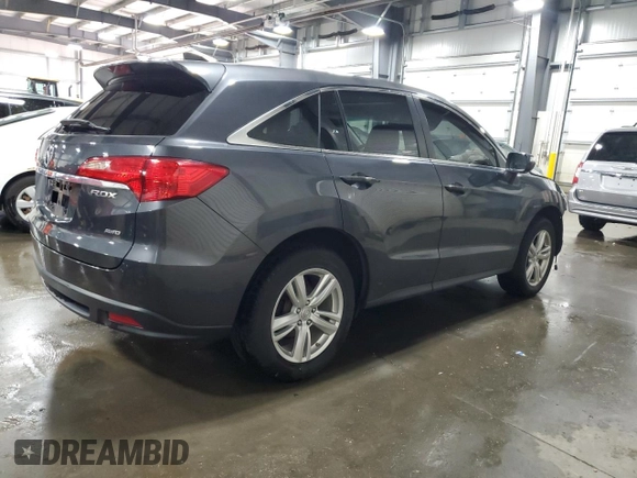 2015 Acura RDX Technology z VIN 5J8TB4H57FL013108, wystawiony jako Copart lot #58725755 z przebiegiem 82 219 mil mil oraz Szkoda całkowita • Salvage title. Historia ofert i sprzedaży dostępna na DreamBid. Obrazek 3.