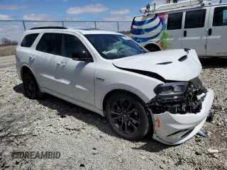 2024 Dodge Durango R/T Premium с VIN 1C4SDJCT0RC144698, выставлен на аукционе Copart как лот 52280865 с пробегом 11 249 миль миль и Списание • Salvage title. История ставок и продаж доступна на DreamBid. Изображение 4.