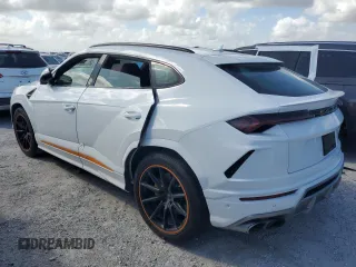 2020 Lamborghini Urus z VIN ZPBUA1ZL3LLA10132, wystawiony jako Copart lot #75569384 z przebiegiem Nie podano mil oraz Nie do naprawy. Historia ofert i sprzedaży dostępna na DreamBid. Obrazek 2.