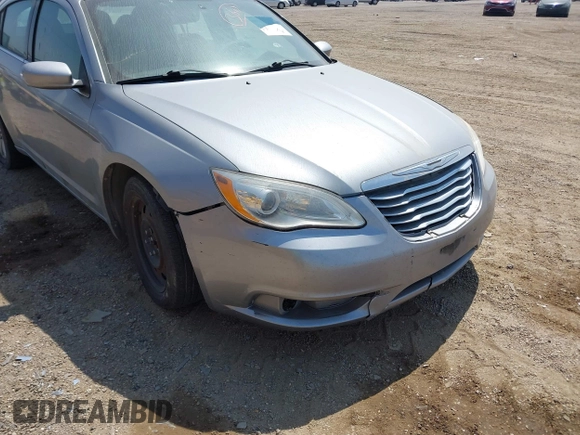 2013 Chrysler 200 LX with VIN 1C3CCBAG2DN767678, listed as a IAAI auction lot 41801847 with 155,863 mi miles. Bid and sale history available at carsss.com. Image 6.