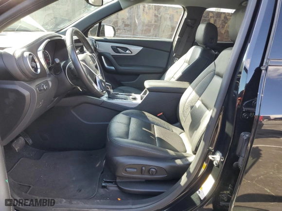 2022 Chevrolet Blazer LT with VIN 3GNKBDRS3NS123491, listed as a Copart auction lot 44067265 with 52,836 mi miles and Salvage Title. Bid and sale history available at carsss.com. Image 7.