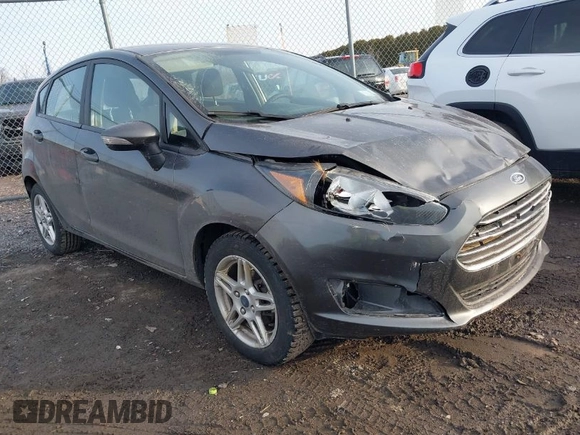 2019 Ford Fiesta SE with VIN 3FADP4EJ4KM125269, listed as a IAAI auction lot 41787211 with 97,699 mi miles. Bid and sale history available at carsss.com. Image 1.