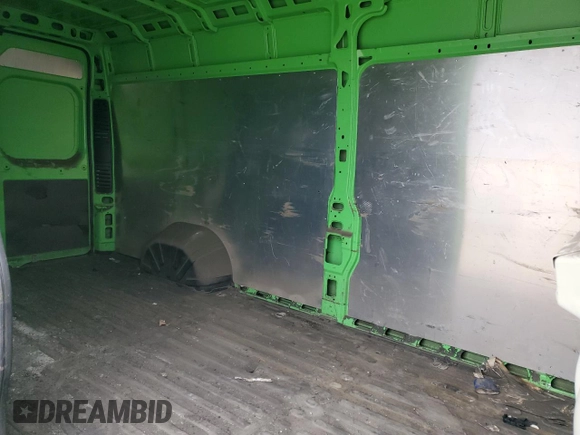 2023 Ram ProMaster Cargo with VIN 3C6MRVJG4PE507234, listed as a Copart auction lot 44520365 with Not Provided miles and Salvage Title. Bid and sale history available at DreamBid. Image 11.