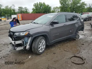 2023 Jeep Compass Latitude Lux с VIN 3C4NJDFN7PT544666, выставлен на аукционе Copart как лот 56921905 с пробегом 12 022 миль миль и Списание • Salvage title. История ставок и продаж доступна на DreamBid. Изображение 1.