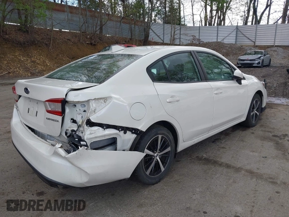 2022 Subaru Impreza Premium with VIN 4S3GKAV64N3600926, listed as a IAAI auction lot 42187034 with 36,768 mi miles and . Bid and sale history available at DreamBid. Image 4.