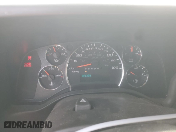 2013 Chevrolet Express Cargo with VIN 1GCZGTCA7D1177735, listed as a Copart auction lot 48693815 with 101,380 mi miles and Salvage title. Bid and sale history available at DreamBid. Image 9.