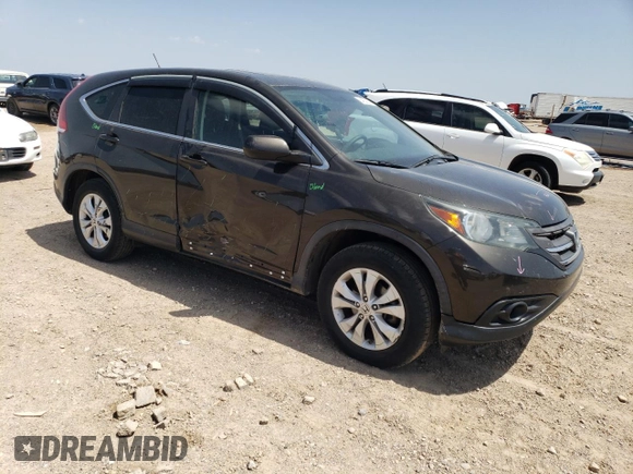 2013 Honda CR-V EX with VIN 5J6RM4H50DL033808, listed as a Copart auction lot 54229295 with 140,695 mi miles and Salvage Title. Bid and sale history available at carsss.com. Image 4.