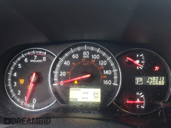 2014 Nissan Maxima S with VIN 1N4AA5APXEC451362, listed as a IAAI auction lot 41319297 with 148,013 mi miles and . Bid and sale history available at DreamBid. Image 7.