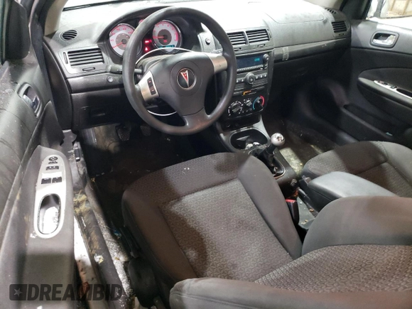 2008 Pontiac G5 with VIN 1G2AL18F487177250, listed as a Copart auction lot 88778915 with 99,268 mi miles and Salvage Title. Bid and sale history available at DreamBid. Image 8.
