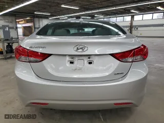 2013 Hyundai Elantra GLS with VIN 5NPDH4AE0DH411385, listed as a Copart auction lot 46824195 with 156,483 mi miles and Salvage Title. Bid and sale history available at carsss.com. Image 6.