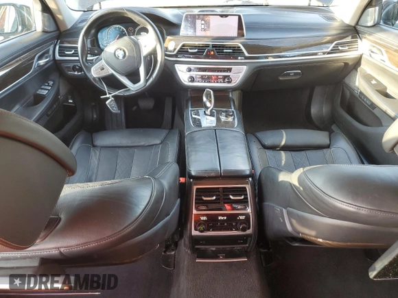2017 BMW 7 Series 740i xDrive with VIN WBA7E4C50HGU99073, listed as a Copart auction lot 86506784 with 107,109 mi miles and Salvage Title. Bid and sale history available at carsss.com. Image 8.