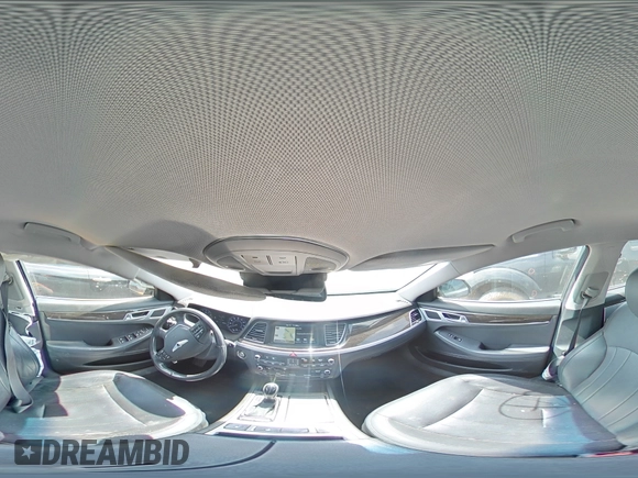 2015 Hyundai Genesis 3.8L z VIN KMHGN4JE8FU068108, wystawiony jako Copart lot #53725975 z przebiegiem 128 743 mil mil oraz Szkoda całkowita • Salvage title. Historia ofert i sprzedaży dostępna na DreamBid. Obrazek 14.