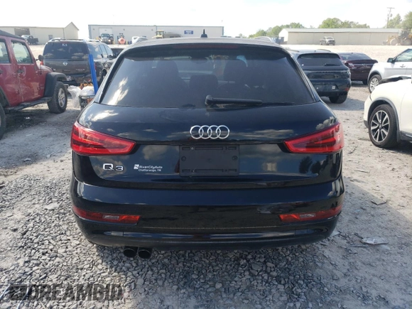 2015 Audi Q3 Premium Plus with VIN WA1BFCFS6FR000861, listed as a Copart auction lot 55849265 with 84,270 mi miles and Clean title. Bid and sale history available at DreamBid. Image 6.