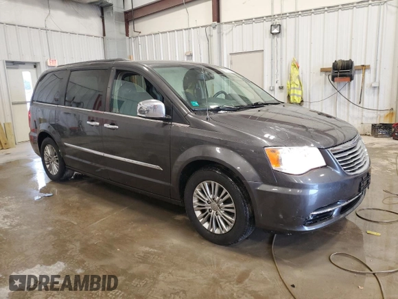 2016 Chrysler Town & Country Touring-L with VIN 2C4RC1CG8GR199974, listed as a Copart auction lot 86852564 with 121,392 mi miles and Clean Title. Bid and sale history available at carsss.com. Image 4.