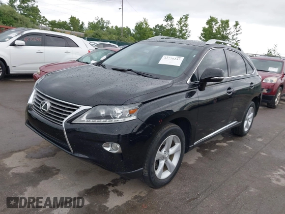 2013 Lexus RX 350 with VIN 2T2BK1BA9DC155877, listed as a IAAI auction lot 42776247 with 120,375 mi miles and . Bid and sale history available at DreamBid. Image 2.