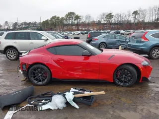 2024 Toyota GR Supra 3.0 with VIN WZ1DB0G05RW066637, listed as a IAAI auction lot 41572854 with 4,439 mi miles. Bid and sale history available at carsss.com. Image 13.