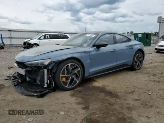 2024 Audi RS e-tron GT z VIN WAUAHBFW5R7901225, wystawiony jako Copart lot #53719655 z przebiegiem Nie podano mil oraz Szkoda całkowita • Salvage title. Historia ofert i sprzedaży dostępna na DreamBid. Obrazek 1.
