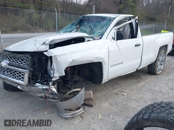 2015 Chevrolet Silverado 1500 Work Truck with VIN 1GCNCPEH6FZ437333, listed as a IAAI auction lot 41866525 with 76,526 mi miles and . Bid and sale history available at DreamBid. Image 23.