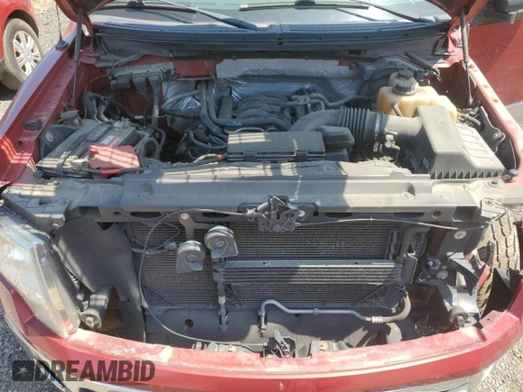 2013 Ford F-150 XL with VIN 1FTFW1EFXDFA97254, listed as a Copart auction lot 55405145 with 195,681 mi miles and Salvage Title. Bid and sale history available at carsss.com. Image 11.