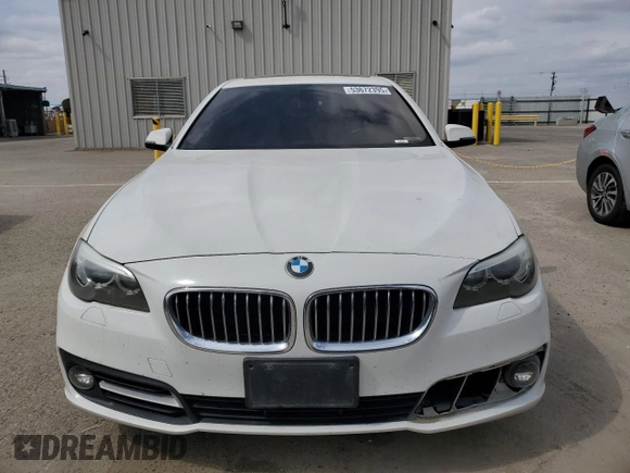2016 BMW 5 Series 528i with VIN WBA5A5C55GG347362, listed as a Copart auction lot 53672395 with 129,299 mi miles and Salvage Title. Bid and sale history available at DreamBid. Image 5.