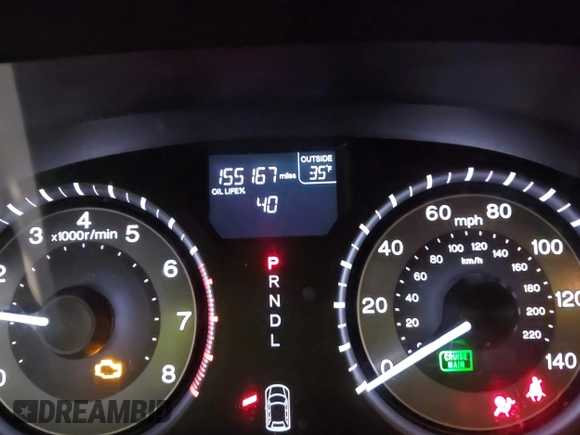 2015 Honda Odyssey EX-L with VIN 5FNRL5H64FB055890, listed as a IAAI auction lot 41706141 with 155,167 mi miles and . Bid and sale history available at carsss.com. Image 15.