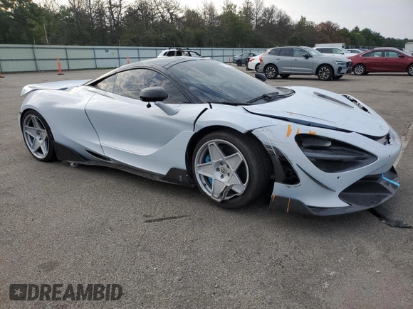 2019 McLaren 720S z VIN SBM14DCAXKW003449, wystawiony jako Copart lot #67229694 z przebiegiem 56 091 mil mil oraz Szkody całkowita. Historia ofert i sprzedaży dostępna na DreamBid. Obrazek 4.