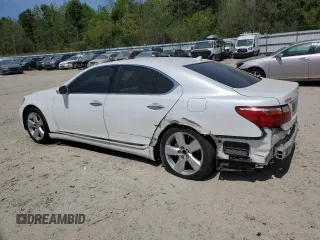 2010 Lexus LS 460 with VIN JTHBL5EF6A5099663, listed as a Copart auction lot 53441535 with Not provided miles and Salvage title. Bid and sale history available at DreamBid. Image 2.