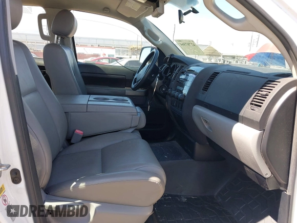 2012 Toyota Tundra SR with VIN 5TFTY5F16CX007470, listed as a IAAI auction lot 42707364 with 199,480 mi miles and . Bid and sale history available at DreamBid. Image 5.
