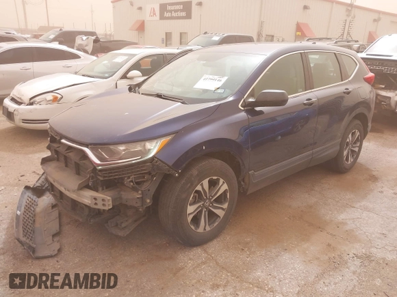 2019 Honda CR-V LX with VIN 2HKRW5H35KH416522, listed as a IAAI auction lot 41799146 with 105,530 mi miles and . Bid and sale history available at DreamBid. Image 2.