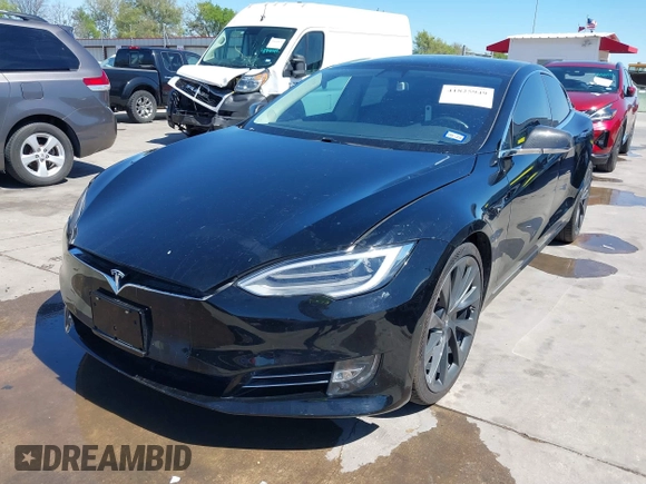 2018 Tesla Model S 75D with VIN 5YJSA1E22JF289195, listed as a IAAI auction lot 41825949 with 49,217 mi miles and . Bid and sale history available at DreamBid. Image 2.