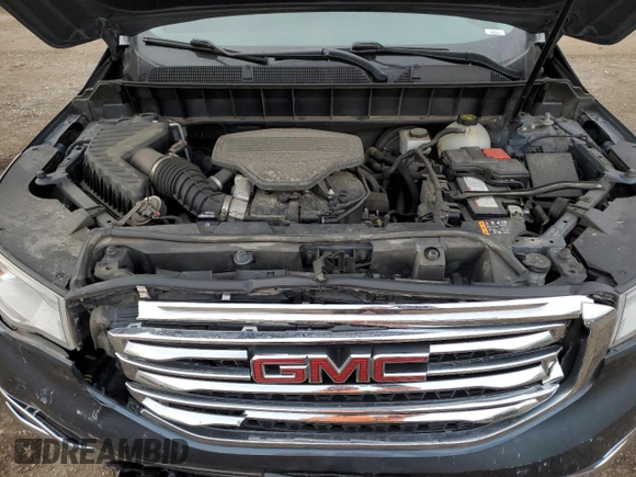 2019 GMC Acadia SLT with VIN 1GKKNMLS9KZ196201, listed as a Copart auction lot 46582725 with 53,250 mi miles and Salvage Title. Bid and sale history available at carsss.com. Image 12.