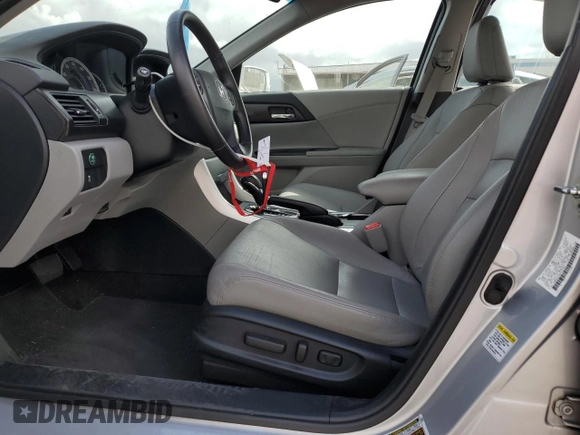 2013 Honda Accord Sdn EX-L with VIN 1HGCR2F80DA100290, listed as a Copart auction lot 53510425 with 64,383 mi miles and Salvage Title. Bid and sale history available at carsss.com. Image 7.