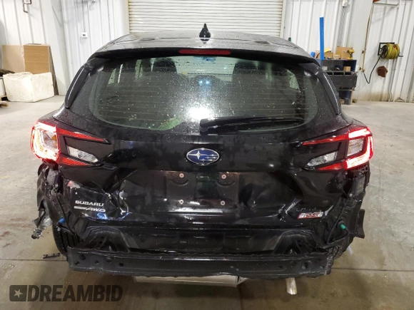 2024 Subaru Impreza RS с VIN JF1GUHJC7R8899244, выставлен на аукционе Copart как лот 56477125 с пробегом 7 229 миль миль и Списание • Salvage title. История ставок и продаж доступна на DreamBid. Изображение 6.
