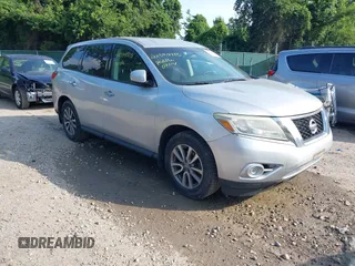 2014 Nissan Pathfinder Platinum with VIN 5N1AR2MM5EC726098, listed as a IAAI auction lot 42599705 with 187,864 mi miles and . Bid and sale history available at DreamBid. Image 1.