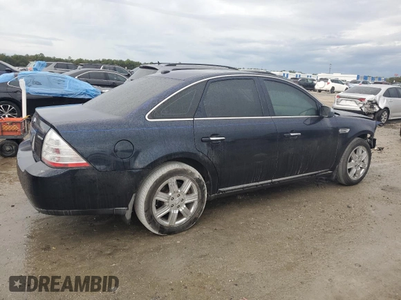 2009 Ford Taurus Limited with VIN 1FAHP25W69G117096, listed as a Copart auction lot 84262534 with 195,159 mi miles and Salvage Title. Bid and sale history available at carsss.com. Image 3.