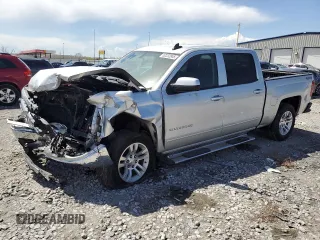 2015 Chevrolet Silverado 1500 LT with VIN 3GCUKREC3FG144777, listed as a Copart auction lot 52232845 with 104,942 mi miles and Salvage Title. Bid and sale history available at DreamBid. Image 1.