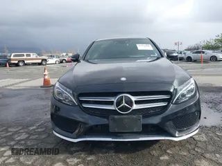 2015 Mercedes-Benz C-Class C 300 Luxury with VIN 55SWF4KB0FU061257, listed as a IAAI auction lot 41573625 with 87,736 mi miles. Bid and sale history available at carsss.com. Image 12.