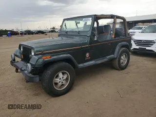 1995 Jeep Wrangler Sahara with VIN 1J4FY49S3SP264977, listed as a Copart auction lot 60938014 with 681 mi miles and Clean Title. Bid and sale history available at carsss.com. Image 1.