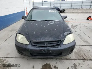 2000 Honda Civic EX with VIN 1HGEJ8149YL001565, listed as a Copart auction lot 53715545 with 275,041 mi miles and Salvage Title. Bid and sale history available at carsss.com. Image 5.