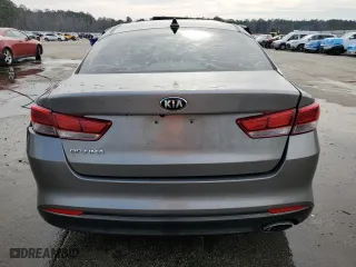 2017 Kia Optima LX with VIN 5XXGT4L37HG124974, listed as a Copart auction lot 48479025 with 129,767 mi miles and Salvage Title. Bid and sale history available at carsss.com. Image 6.