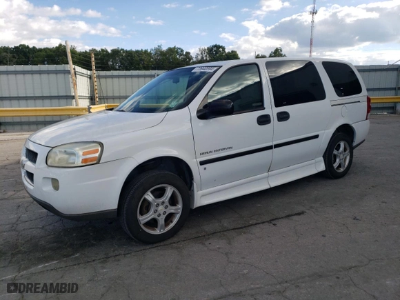 2008 Chevrolet Uplander LS Fleet with VIN 1GBDV13W88D162105, listed as a Copart auction lot 73940594 with 114,560 mi miles and Salvage Title. Bid and sale history available at carsss.com. Image 1.