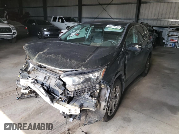 2018 Honda CR-V EX with VIN 7FARW1H56JE056723, listed as a Copart auction lot 86639444 with 0 mi miles and Salvage Title. Bid and sale history available at carsss.com. Image 1.